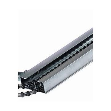 Rail moyen à courroie souple dentée pour moteur course 2950mm Berner