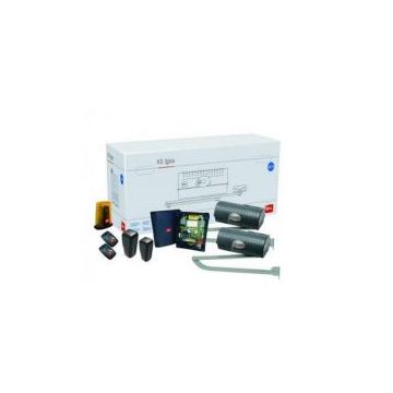 Kit de motorisation IGEA 230V portail battant jusquà 25m et 250 Kg+ feu cligo + photocellule.  BFT