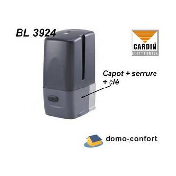 Capot de déverrouillage + serrure pour moteur BL3924 Cardin