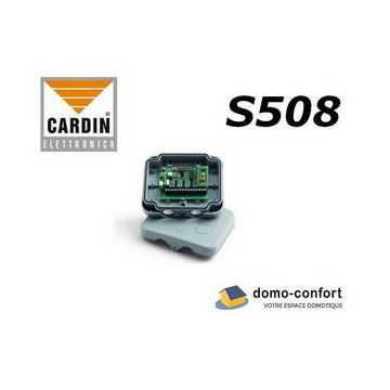 Récepteur en 868 Mhz pour 1000 codes sous coffret S508 / RCQ508NC1 /Nouvelle génération - CARDIN -