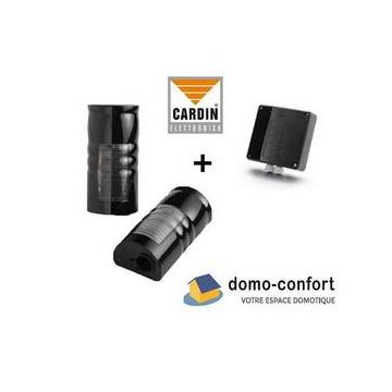 Kit paire de photocellule RADIO 868Mhz + unité transceiver fixe Cardin
