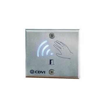 Bouton de sortie VHESS sans contact montage en applique CDVI