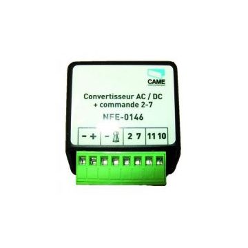 Convertisseur dalimentation DC011AC de 24V à 18V pour interphone - CAME -