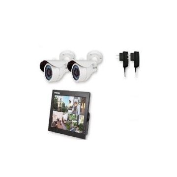 Kit analogique de vidéo surveillance XKIT04CVR1 avec écran 10 - CAME -