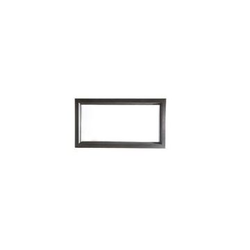 Hublot Rectangulaire 680 x 370 mm pour panel 40 mm extérieur/interieurnoir