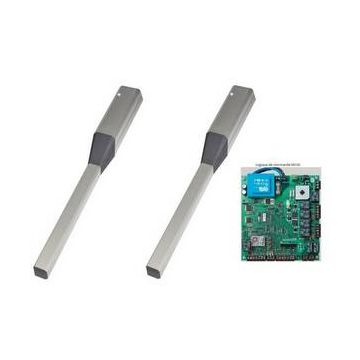 Automatisme à crémaillère linéaire 24V KOMET 600 portail battant 1 vantail ELKA