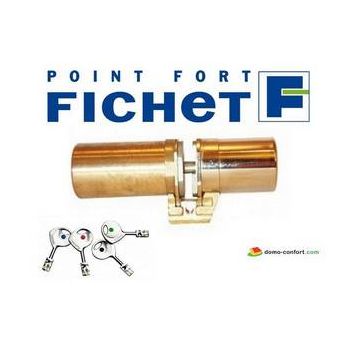 Cylindre monobloc chromé 787 Z  1* compatible VERTIPOINT T / ALICEA S/ SPHERIS S FICHET