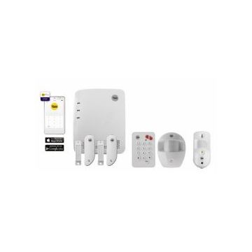 Kit complet alarme connectée Pack Vision + YALE accessible depuis Smartphone - YALE - Nexiste plus