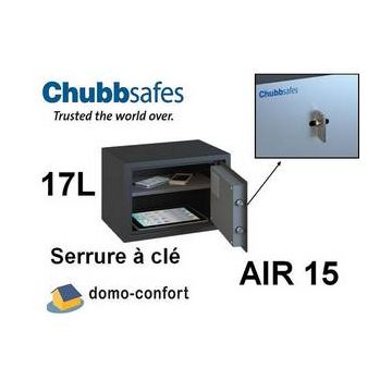Coffre-fort de sécurité série AIR 15-EL -17L-10KG serrure électrique CHUBBSAFE