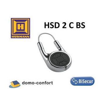 Télécommande / Emetteur  / Bip 2 canaux 868 Mhz HSD 2-A Hörmann Remplacé par HOHSD2ABS