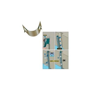 Sachet de 2 chevilles universelles 12 X 240 taraudage M6 et M8 / pourfixation sur plaque de plâtre + iso