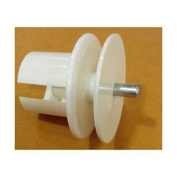 Coulisse / rail alu NU 30  pour volets roulants. LAKAL coloris Marron/ prix au ml