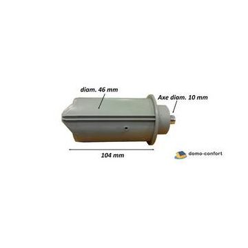 Embout pour tube octo 40 nez de 18 mm avec centre en carré de 10 mm fe