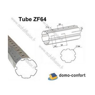 Sortie de caisson blanc longueur 160mm 45X22