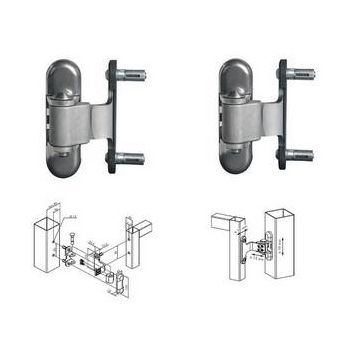 Plaque de propreté en aluminium noir - Locinox -