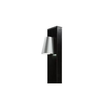 Paire de charnière à ressort pour portillon / tige filetée 130mm /  profil carré 40 x 40 mm - LOCINOX -