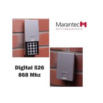 Clavier à codes mural DIGITAL 525 radio 433 Mhz 4 canaux Marantec
