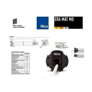Moteur ERA MAT MO Ø 45 mm radio 20Nm volet lame orientable TTBus NICE