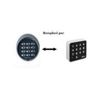 Sélecteur à clé  NICE sans cylindre européen montage en applique NICE