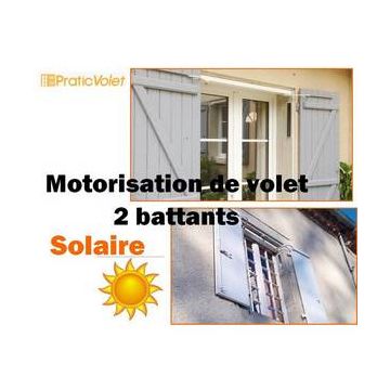 Kit de motorisation radio pr volet 1 battant PRESTIGE RADIO SIMU / compatible RTS YSLO