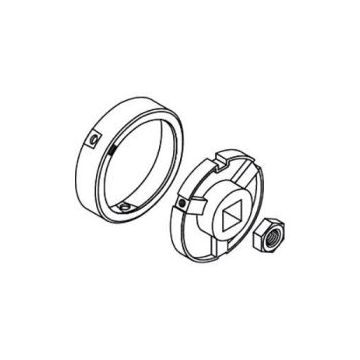 KIT ACC T8-9 D80  MS+SECU ADAP0