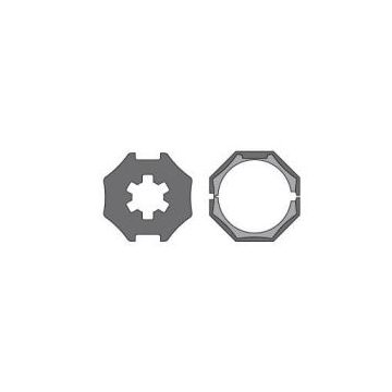 Kit adaptation D97 pour moteur grille industrielle diam 80 - SIMU -