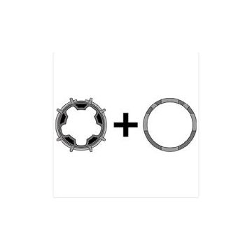 Kit adaptation D168 pour moteur grille commerciale D80  - SIMU -