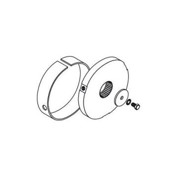 Kit adaptation D149 pour moteur grille industrielle moteur 350-450Nm - SIMU -