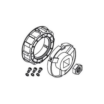 Support côté moteur T5 universel volet roulant diam 40 - SIMU -