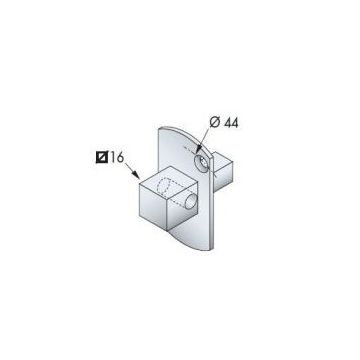 Roue moteur volet roulant NT3.5 pour tube ZF diam 45 - SIMU -
