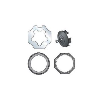 Adaptation moteur volet roulant et grille industrielle NT5 Diam. 50mm pour tube Deprat 89 - SIMU -