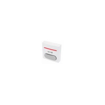 Contact magnétique alu rectangulaire 3 fils (inverseur) câble de 2 m -sécurité portillon - SEWOSY -