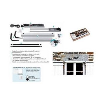 Kit de motorisation AXOVIA 3S IO pour portails battants - Somfy -