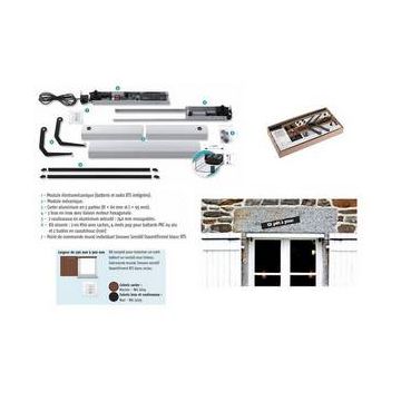 Kit de motorisation de portail coulissant  ELIXO SMART IO pack confort- Somfy -