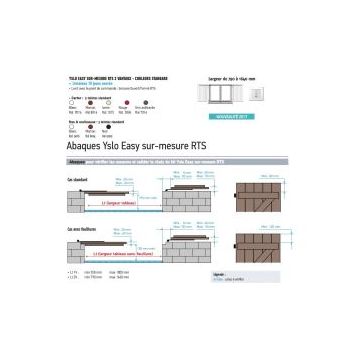 OPTION DE FIXATION : FIXATION BASSE (APPUI DE FENETRE)