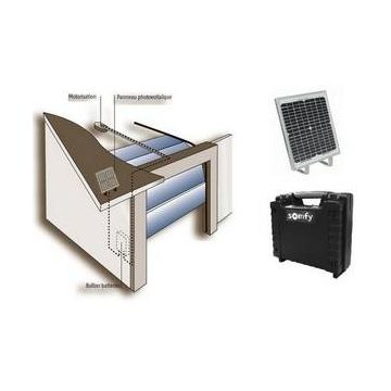 Kit d’alimentation solaire pour porte de garage  SOLARSET PRO Somfy