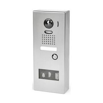 Platine vidéo accessibilité avec zoom angle 170° saillie anti-vandale