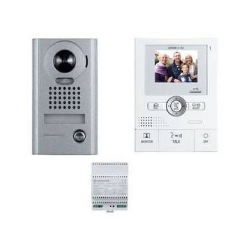 Kit vidéo couleur grand angle 170° avec zoom main libre platine saillie - remplacé par AIJPS4AEDV