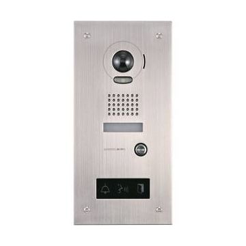 Platine vidéo inox encastrée avec synthèse vocale et pictos lumineux pour JM4MED REMPLACE PAR AIJPDVFL