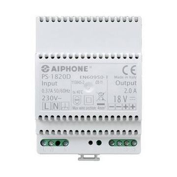 Alimentation secteur 230V / 18 VCC 2A fixation DIN et à vis 4 modules