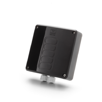 Unité/Transmetteur 433 MHz - portée 30m - pour barres palpeuses  Cardin