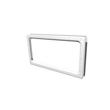 Hublot Rectangulaire 304 x 609 mm pour panel 40 mm **Couleur Blanc **