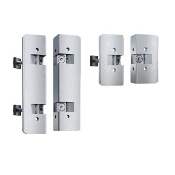 Patte de fixation pour ferme portail MAMMOTH pour tubes ronds - LOCINOX -