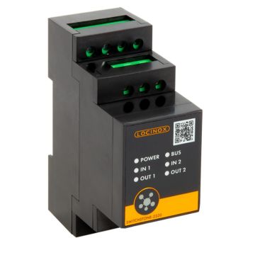 Module relais à 2 canaux avec contact NO/NC - LOCINOX -