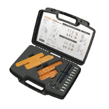 Gabarit de perçage et de montage pour ferme-portail Tiger