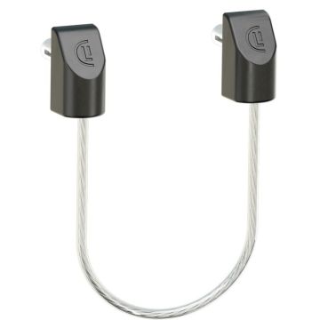 Câble anti-chute en acier inoxydable pour portails jusqu'à 500 kg - longueur 300mm - LOCINOX -