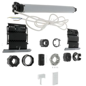 Kit de motorisation Era EasyPlus SHR filaire 15NM avec fins de course boutons- NICE -