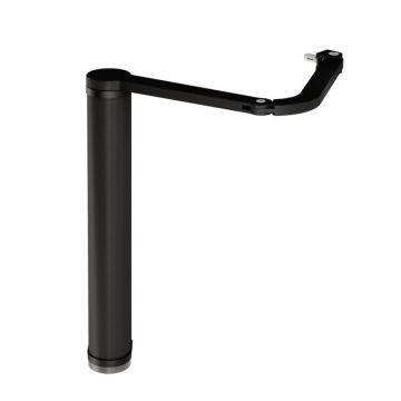 Ferme-portail Noir motorisé VENUS avec bras articulé, pour portail battant jusqu'à 1.4m - LOCINOX -