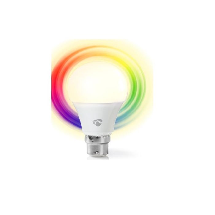 Ampoule LED à variation de couleur connectée et autonome / Douille B22/ A  60 - NEDIS- - Domo Confort
